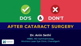Precautions after Cataract Surgery(safaid motia)