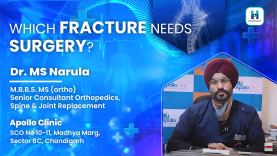 Fracture usually requires surgery